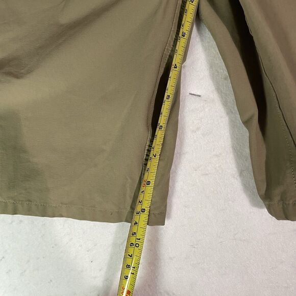 Patagonia Mens Quandary Hiking Shorts 38x9 Khaki Tan Stretch Nylon UPF Camping - Picture 4 of 5